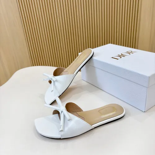 Replica Christian Dior Slippers For Women #1432647 $82.00 USD for Wholesale