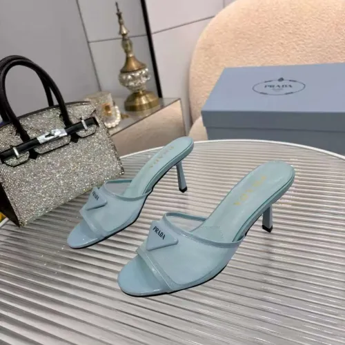 Prada Slippers For Women #1432673 $80.00 USD, Wholesale Replica Prada Slippers