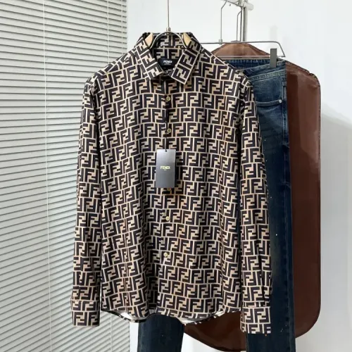 Fendi Shirts Long Sleeved For Men #1432675