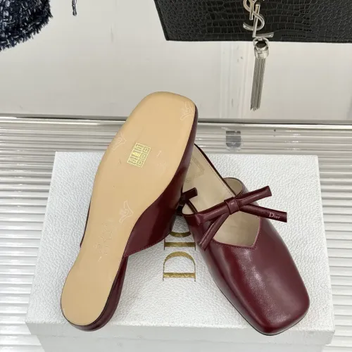 Replica Christian Dior Slippers For Women #1432720 $102.00 USD for Wholesale