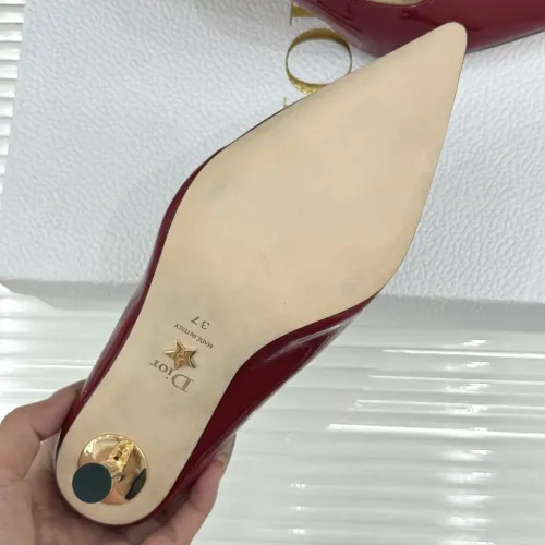 Replica Christian Dior High-Heeled Shoes For Women #1432729 $112.00 USD for Wholesale