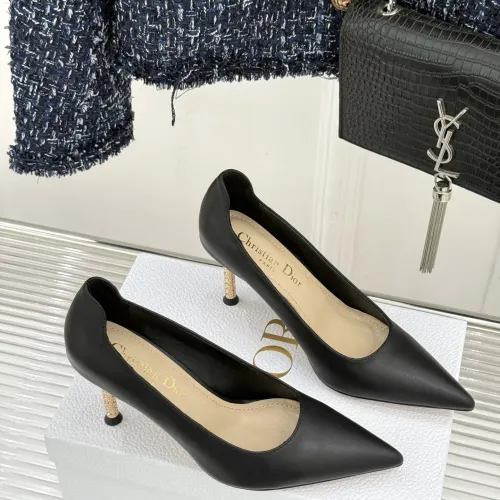 Replica Christian Dior High-Heeled Shoes For Women #1432731 $112.00 USD for Wholesale