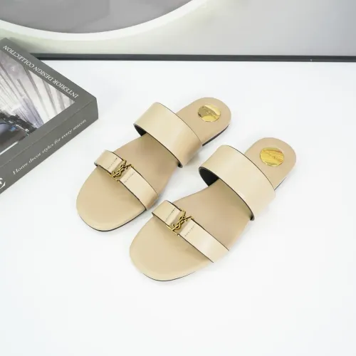 Yves Saint Laurent YSL Slippers For Women #1432757 $88.00 USD, Wholesale Replica Yves Saint Laurent YSL Slippers