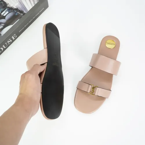 Replica Yves Saint Laurent YSL Slippers For Women #1432758 $88.00 USD for Wholesale