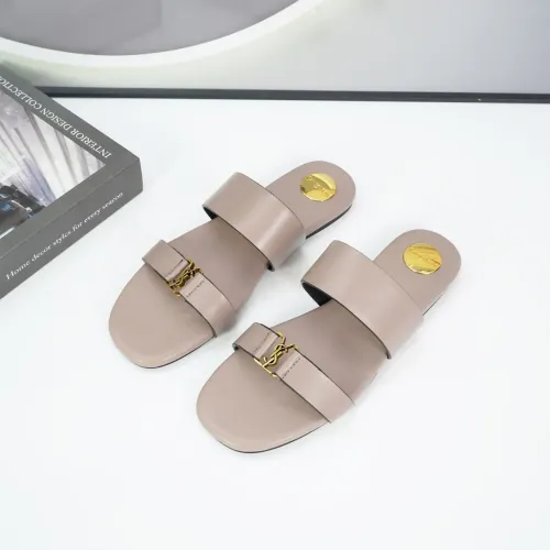 Yves Saint Laurent YSL Slippers For Women #1432759 $88.00 USD, Wholesale Replica Yves Saint Laurent YSL Slippers