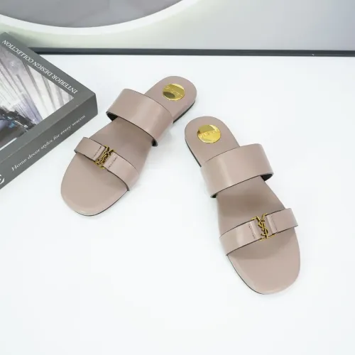 Replica Yves Saint Laurent YSL Slippers For Women #1432759 $88.00 USD for Wholesale