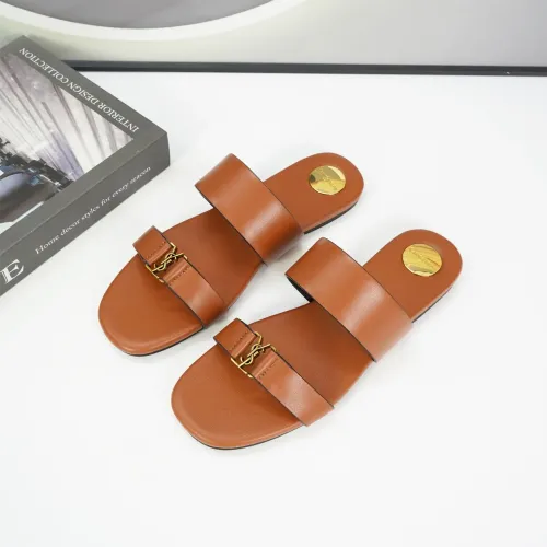 Yves Saint Laurent YSL Slippers For Women #1432760 $88.00 USD, Wholesale Replica Yves Saint Laurent YSL Slippers