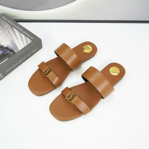 Yves Saint Laurent YSL Slippers For Women #1432761 $88.00 USD, Wholesale Replica Yves Saint Laurent YSL Slippers