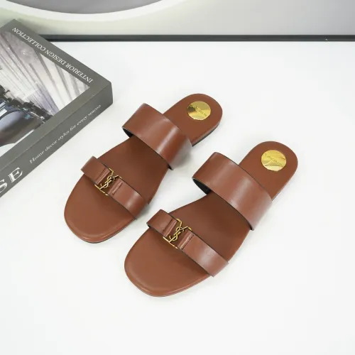 Yves Saint Laurent YSL Slippers For Women #1432762 $88.00 USD, Wholesale Replica Yves Saint Laurent YSL Slippers