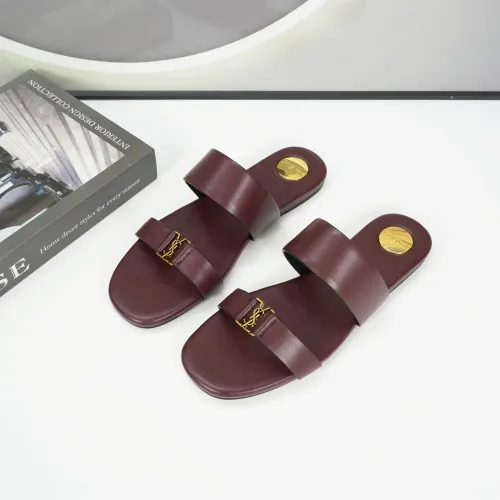 Yves Saint Laurent YSL Slippers For Women #1432764 $88.00 USD, Wholesale Replica Yves Saint Laurent YSL Slippers