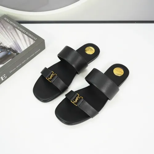 Yves Saint Laurent YSL Slippers For Women #1432766 $88.00 USD, Wholesale Replica Yves Saint Laurent YSL Slippers