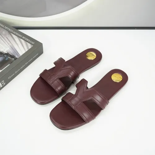 Yves Saint Laurent YSL Slippers For Women #1432772 $96.00 USD, Wholesale Replica Yves Saint Laurent YSL Slippers