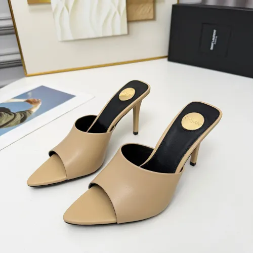 Yves Saint Laurent YSL Slippers For Women #1432778 $88.00 USD, Wholesale Replica Yves Saint Laurent YSL Slippers