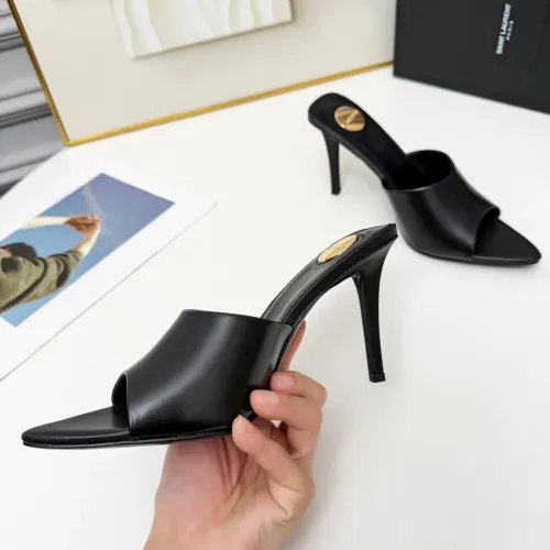 Replica Yves Saint Laurent YSL Slippers For Women #1432781 $88.00 USD for Wholesale