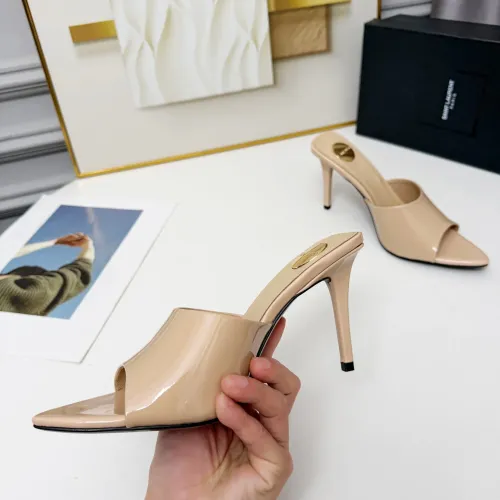 Replica Yves Saint Laurent YSL Slippers For Women #1432783 $88.00 USD for Wholesale