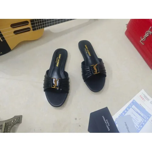 Yves Saint Laurent YSL Slippers For Women #1432789 $98.00 USD, Wholesale Replica Yves Saint Laurent YSL Slippers