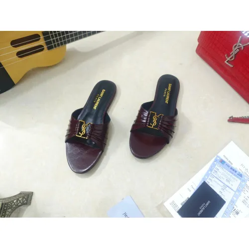 Yves Saint Laurent YSL Slippers For Women #1432795 $98.00 USD, Wholesale Replica Yves Saint Laurent YSL Slippers