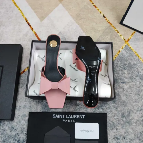 Replica Yves Saint Laurent YSL Slippers For Women #1432802 $112.00 USD for Wholesale
