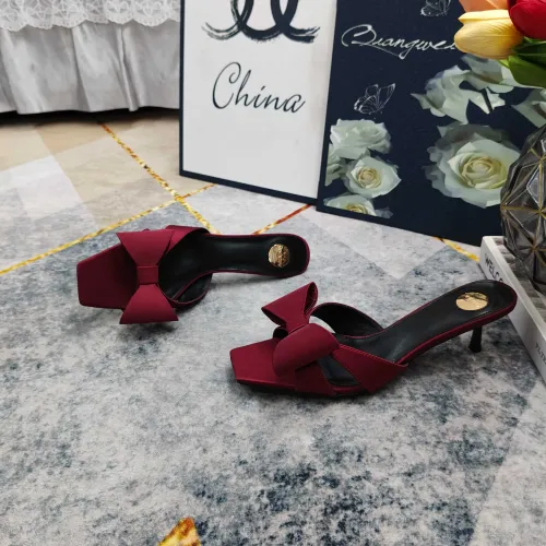 Replica Yves Saint Laurent YSL Slippers For Women #1432803 $112.00 USD for Wholesale