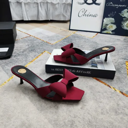 Replica Yves Saint Laurent YSL Slippers For Women #1432803 $112.00 USD for Wholesale