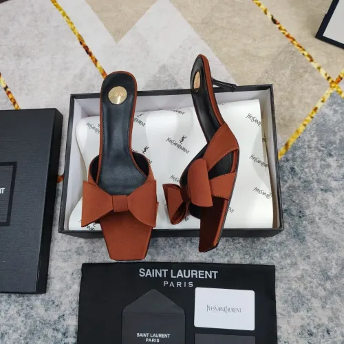 Yves Saint Laurent YSL Slippers For Women #1432804 $112.00 USD, Wholesale Replica Yves Saint Laurent YSL Slippers
