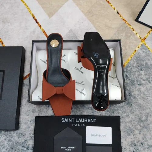 Replica Yves Saint Laurent YSL Slippers For Women #1432804 $112.00 USD for Wholesale