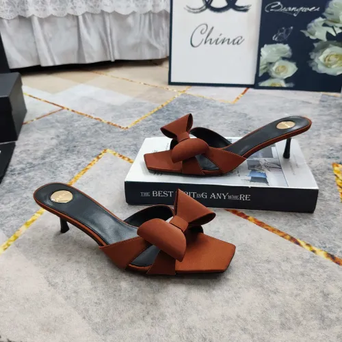 Replica Yves Saint Laurent YSL Slippers For Women #1432804 $112.00 USD for Wholesale
