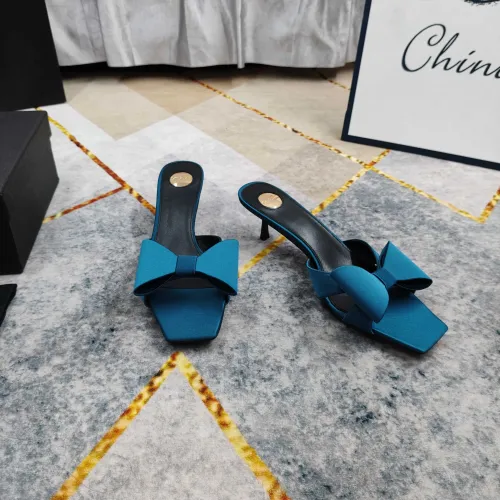 Replica Yves Saint Laurent YSL Slippers For Women #1432806 $112.00 USD for Wholesale
