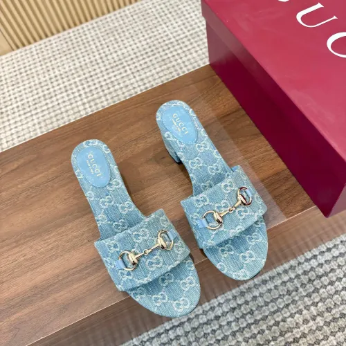 Replica Gucci Slippers For Women #1432854 $88.00 USD for Wholesale