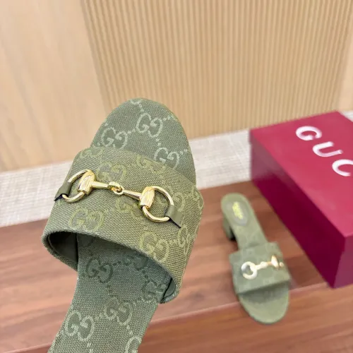 Replica Gucci Slippers For Women #1432855 $88.00 USD for Wholesale