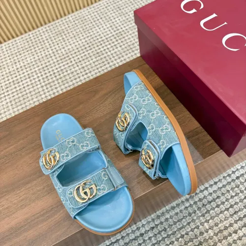 Replica Gucci Slippers For Women #1432864 $92.00 USD for Wholesale
