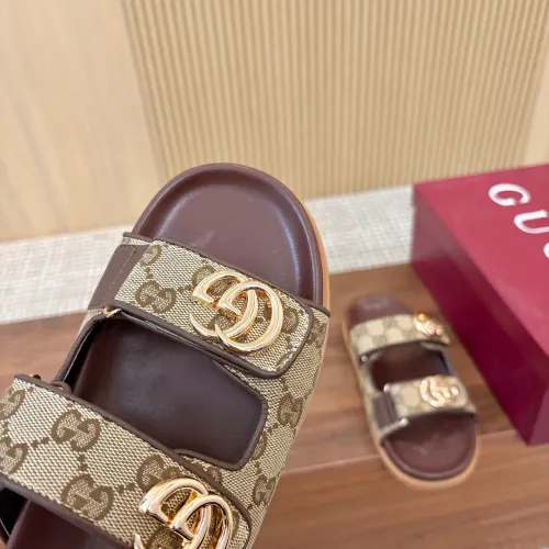 Replica Gucci Slippers For Women #1432865 $92.00 USD for Wholesale
