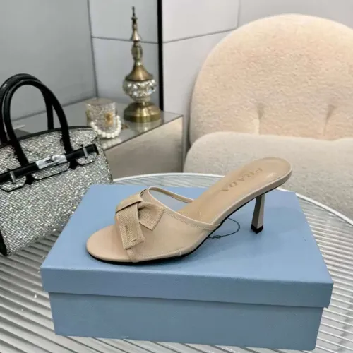 Replica Prada Slippers For Women #1432869 $80.00 USD for Wholesale