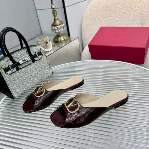 Valentino Slippers For Women #1432876 $85.00 USD, Wholesale Replica Valentino Slippers