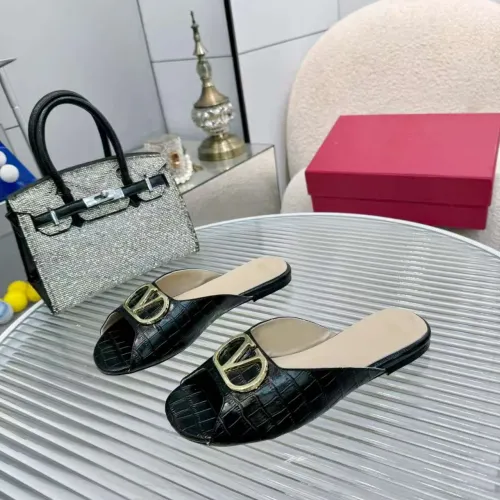 Valentino Slippers For Women #1432877 $85.00 USD, Wholesale Replica Valentino Slippers