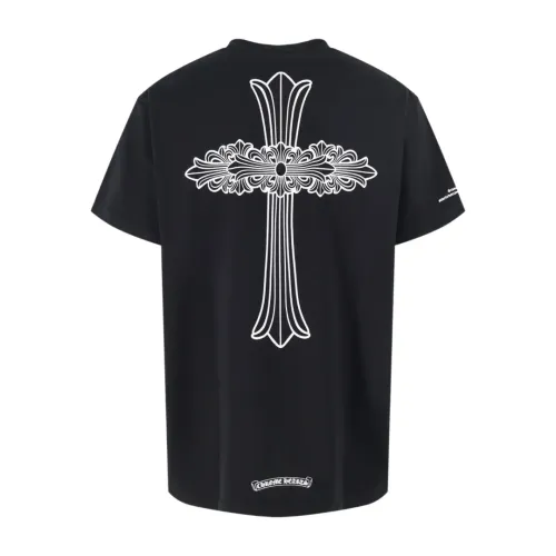 Chrome Hearts T-Shirts Short Sleeved For Unisex #1432910 $56.00 USD, Wholesale Replica Chrome Hearts T-Shirts