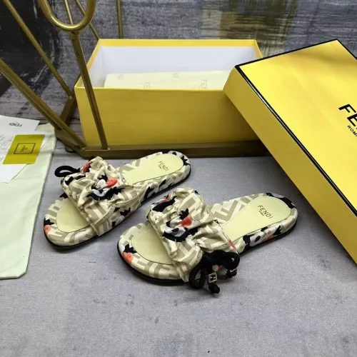 Fendi Slippers For Women #1432947 $82.00 USD, Wholesale Replica Fendi Slippers