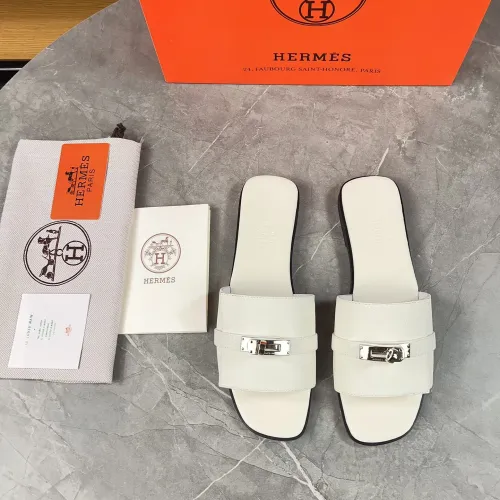 Replica Hermes Slippers For Women #1432970 $88.00 USD for Wholesale