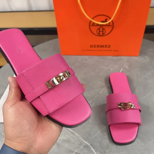 Replica Hermes Slippers For Women #1432971 $88.00 USD for Wholesale