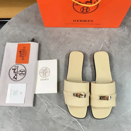 Replica Hermes Slippers For Women #1432981 $88.00 USD for Wholesale