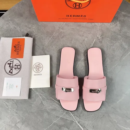 Replica Hermes Slippers For Women #1432984 $88.00 USD for Wholesale