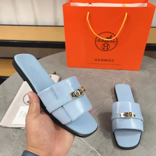 Replica Hermes Slippers For Women #1432985 $88.00 USD for Wholesale