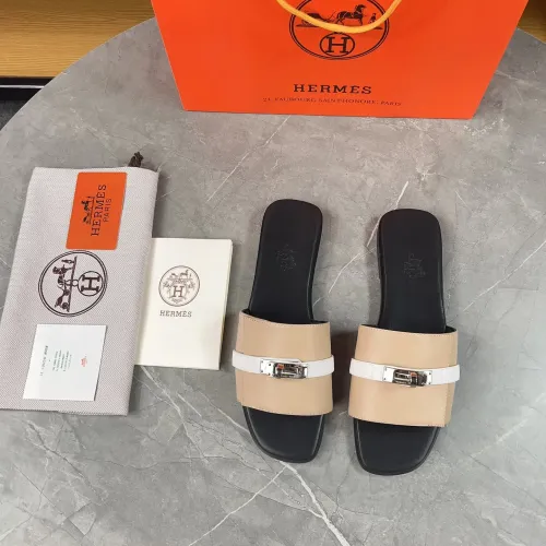 Replica Hermes Slippers For Women #1432987 $88.00 USD for Wholesale