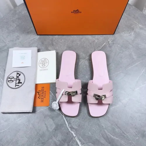 Replica Hermes Slippers For Women #1432989 $85.00 USD for Wholesale