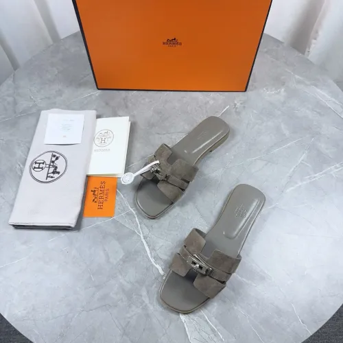 Replica Hermes Slippers For Women #1433001 $85.00 USD for Wholesale