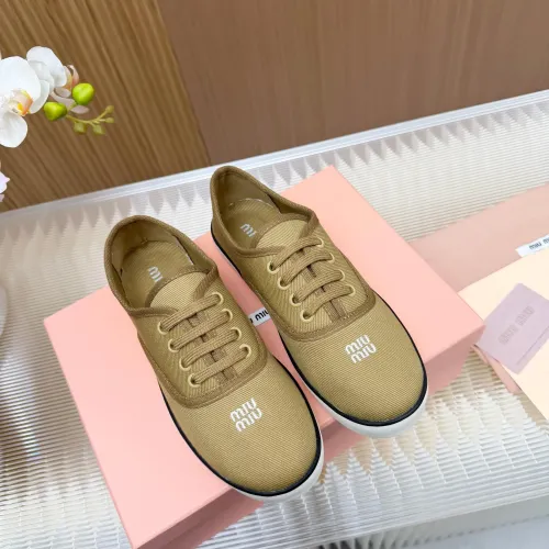 Replica MIU MIU Casual Shoes For Women #1433026 $76.00 USD for Wholesale