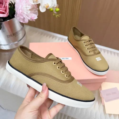 Replica MIU MIU Casual Shoes For Women #1433026 $76.00 USD for Wholesale