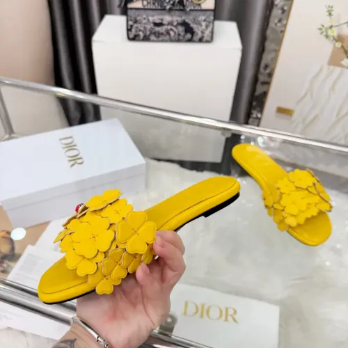 Replica Christian Dior Slippers For Women #1433035 $98.00 USD for Wholesale