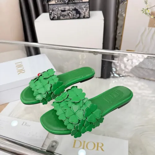 Replica Christian Dior Slippers For Women #1433037 $98.00 USD for Wholesale