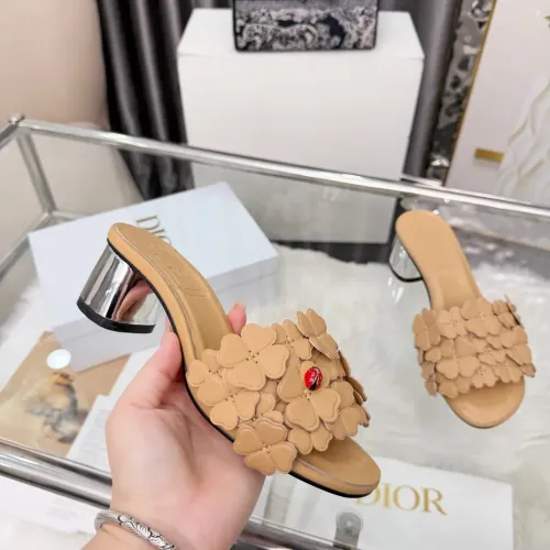 Replica Christian Dior Slippers For Women #1433047 $100.00 USD for Wholesale